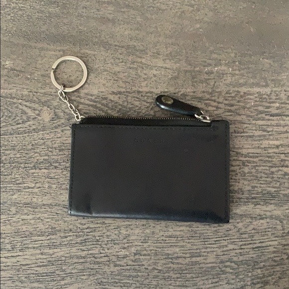 Coach Black Keychain Wallet - Picture 2 of 5